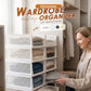 Stackable Wardrobe Organizer with Sliding Drawer