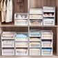 Stackable Wardrobe Organizer with Sliding Drawer