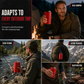 Portable 304 Stainless Steel Jerry Can Shaped Hip Flask for Outdoor Camping