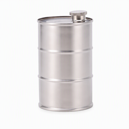 Portable 304 Stainless Steel Jerry Can Shaped Hip Flask for Outdoor Camping