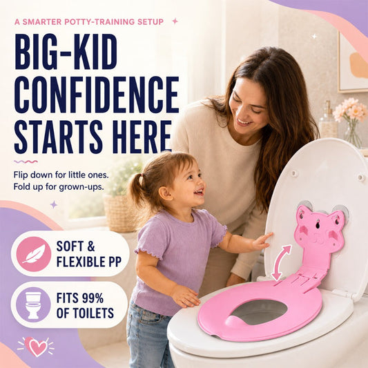 Non-Slip Kids Toilet Seat Ring