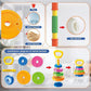 Kids Adjustable Dumbbell Toy Set