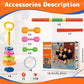 Kids Adjustable Dumbbell Toy Set