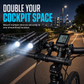 📢📢40% OFF !! ⏰ Bike Handlebar Extender – USB Power, Waterproof & Dual Mount – More Space, Cleaner Cockpit 🛡️