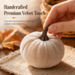 Velvet Pumpkins for Halloween & Thanksgiving