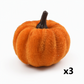 Velvet Pumpkins for Halloween & Thanksgiving