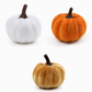 Velvet Pumpkins for Halloween & Thanksgiving