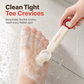 📢📢50% OFF !! ⏰3-in-1 Callus Remover & Foot Scrub – Safe 304 Stainless Steel, Soft Rubber Toe Bristles & Pumice Stone – Smooth Soft Feet in 3 Simple Steps 🔧