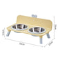 📢📢40% OFF !! ⏰ Elevated Pet Bowls – Detachable & double‑bowl design 🐾✨