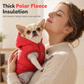 🐕 Save 50%! 🧥 Hooded Dog Coat – Fleece‑lined, windproof & built‑in harness ✨