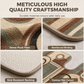 Nordic Style Faux Cashmere U-Shaped Toilet Mat Bathroom Floor Rug