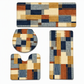 Nordic Style Faux Cashmere U-Shaped Toilet Mat Bathroom Floor Rug