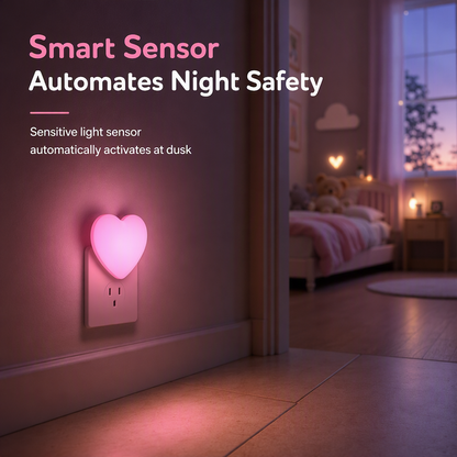 📢📢50% OFF !! ⏰ Plug-in LED night light with a light sensor