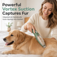 📢📢40% OFF !! ⏰Low Noise Pet Grooming Kit with Vacuum Electric Hair Clippers and Complete Shedding Tool Set
