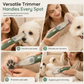 📢📢40% OFF !! ⏰Low Noise Pet Grooming Kit with Vacuum Electric Hair Clippers and Complete Shedding Tool Set