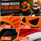 📢📢40% OFF !! ⏰Funny Plush Motorcycle Helmet Cover Universal Fit Cartoon and Holiday Protective Sleeve for Christmas Halloween Outdoor Riding