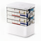 📢📢40% OFF !! ⏰Large Medicine Storage Box – Multi-Layer Divided Compartments, Portable Family First Aid & Pill Organizer💊📦