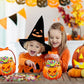 📢📢40% OFF !! ⏰Halloween Transparent Pumpkin Favor Bags