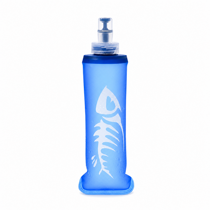 TPU Collapsible Soft Flask Foldable Sports Water Bottle for Trail Running Hydration 250ml and 500ml
