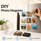 📢📢50%  OFF !! ⏰ Clear Acrylic DIY Fridge Magnet Kit – Turn Photos, Drawings & Little Memories Into Custom Fridge Magnets, A Fun Craft Activity for Home & Gifting 🧲