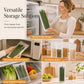 📢📢50% OFF !! ⏰ Transparent Food-Grade Double-Seal Bags — Leak Protection, 7 Sizes