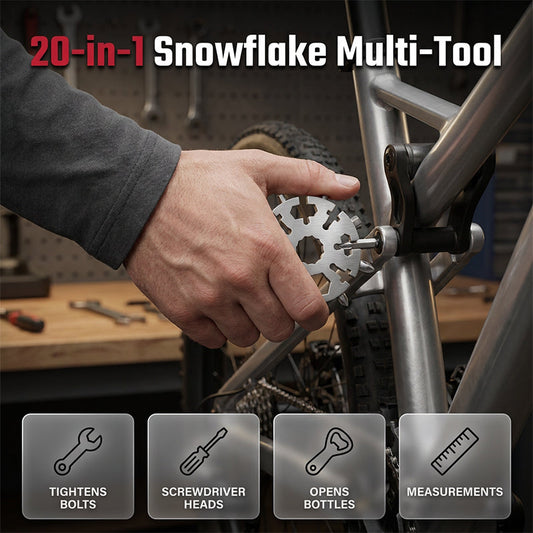 📢📢40% OFF !! ⏰20-in-1 Snowflake Multi-Tool