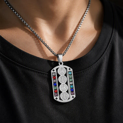📢📢40% OFF !! ⏰ Men's Protective Pendant – Bold design & meaningful style ✨