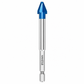 Hex Shank Carbide Eccentric Drill Bit for Ceramic Tile Glass and Concrete Hole Drilling