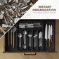 📢📢40% OFF !! ⏰Extendable Kitchen Cutlery Storage Organizer