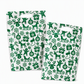 50 Pack Christmas Candy Bags Cartoon Stand Up Zipper Pouches for Snowflake Crisp Cookie and Baking Food Packaging