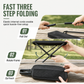 Portable Folding Stool Backpack Lightweight Outdoor Camping Chair and Multipurpose Crossbody Handbag