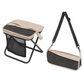 Portable Folding Stool Backpack Lightweight Outdoor Camping Chair and Multipurpose Crossbody Handbag