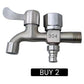 Dual-Outlet Washing Machine Faucet