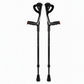 Folding Forearm Crutches Non Slip Elbow Crutches for Fracture Rehabilitation and Mobility Aid