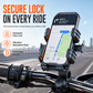 📢📢40% OFF !! ⏰Shockproof Bicycle and Motorcycle Phone Mount for Electric Bikes and Mountain Bikes Handlebar and Rearview Mirror Navigation Phone Holder