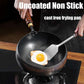 📢📢40% OFF !! ⏰Uncoated Thick Iron Pot with Lid