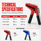Double Sided Magnetic Paint Brush Clip with Universal Clamping Holder Plastic Paintbrush Tool