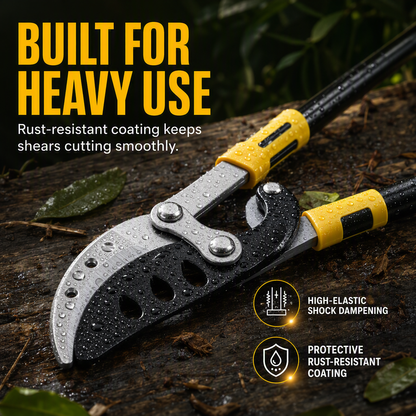 📢📢50% OFF !! ⏰Heavy Duty Garden Loppers for Thick Branches Labor Saving Fruit Tree Pruning Shears