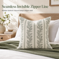 Printed Removable Throw Pillowcase