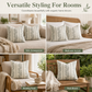 Printed Removable Throw Pillowcase
