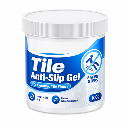 🛁 Tile Anti-Slip Gel: Micro-Friction Formula, Long-Lasting Grip, for Bathroom & Kitchen Floors