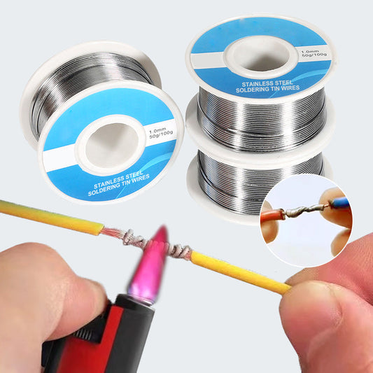 🔥Grab it fast🔧 Stainless Steel Soldering Tin Wires ✨