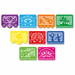 Mexican Plastic Banner Day of the Dead Paper Cut Style Garland for Cinco de Mayo and Halloween Party
