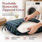 Christmas Plaid Chair Pad Thickened Non Slip Seat Cushion with Ruffled Removable and Washable Dining Chair Cushion for Office and Home