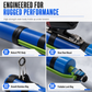 Precision Slingshot Fishing Rod and Bait Launcher Set with Spinning Reel for Long Casting