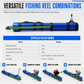Precision Slingshot Fishing Rod and Bait Launcher Set with Spinning Reel for Long Casting