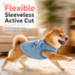 Warm Fleece Lined Pet Vest with Cartoon Embroidery for Dogs and Cats