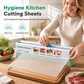 Disposable Cutting Board Sheets Roll Food Grade POE Plastic Kitchen Chopping Board Protector Mat 24cm x 3m