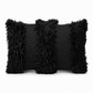 Nordic Soft Velvet Patchwork Throw Pillow Cover 45x45cm Square Plush Cushion Case for Sofa Living Room