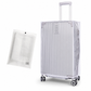 📢📢50% OFF !! ⏰ Thickened Waterproof Clear PVC Luggage Cover – Scratch-Resistant Transparent Suitcase Protector with Handle Cutouts ✈️